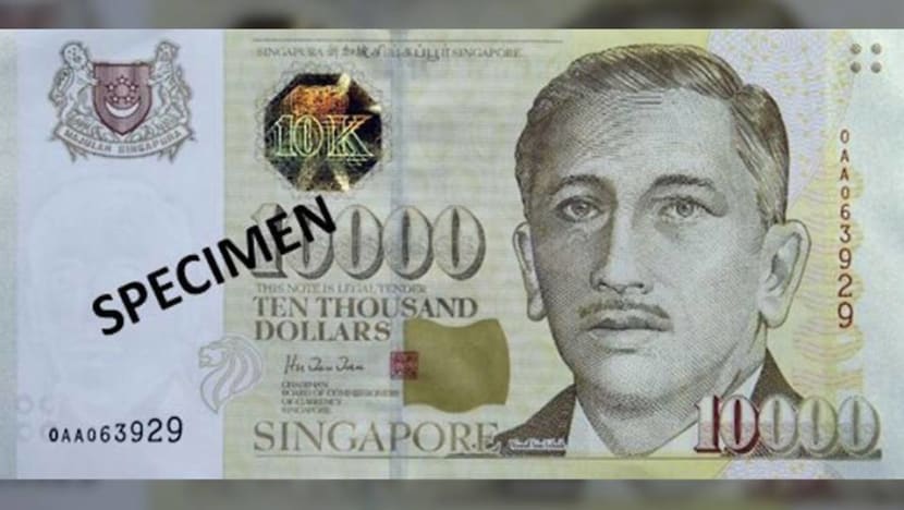 Man, 61, arrested for depositing fake S$10,000 note given to him by ‘unknown foreign man’