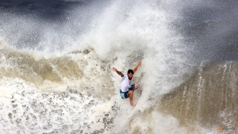 Olympics-Surfing-Brilliant riders look to the future after Olympic debut splash Olympics-Surfing-Brilliant riders look to the future after Olympic debut splash