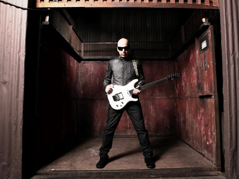 Joe Satriani can't wait to see how Singapore fans will react to his Unstoppable Momentum tour.