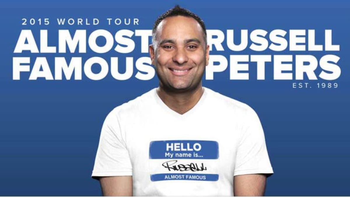 Russell Peters adds a third show in Singapore TODAY