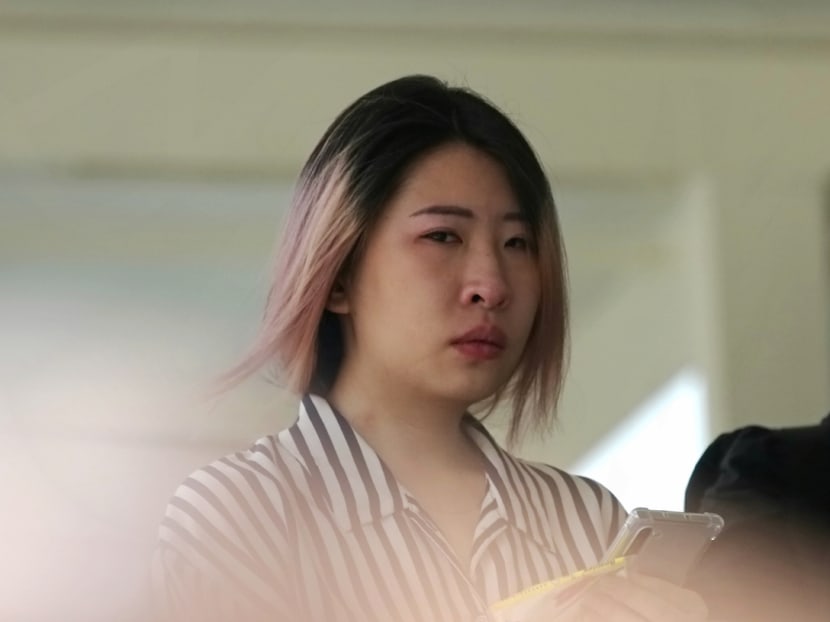 Sophia Ong Daijuan (pictured), who admitted to abusing a chihuahua, cried in court when she heard she may be banned from keeping pets.