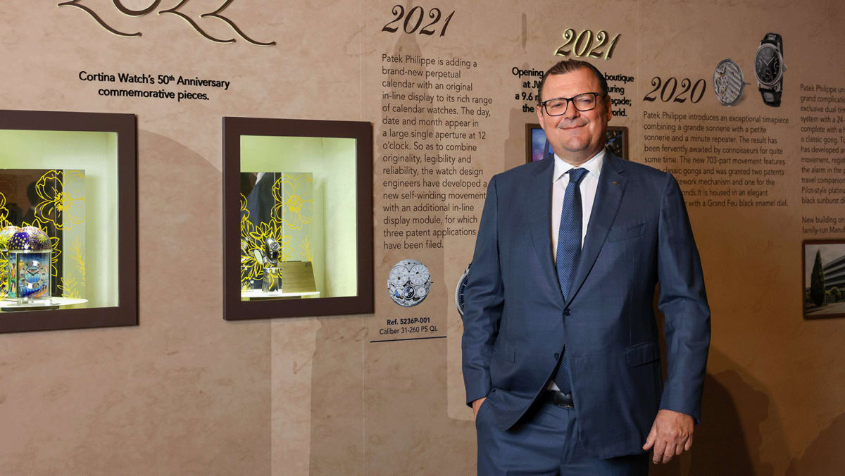 Patek Philippe s president on his sons a secret watch colour and why we can t provide Pateks for everybody CNA Luxury