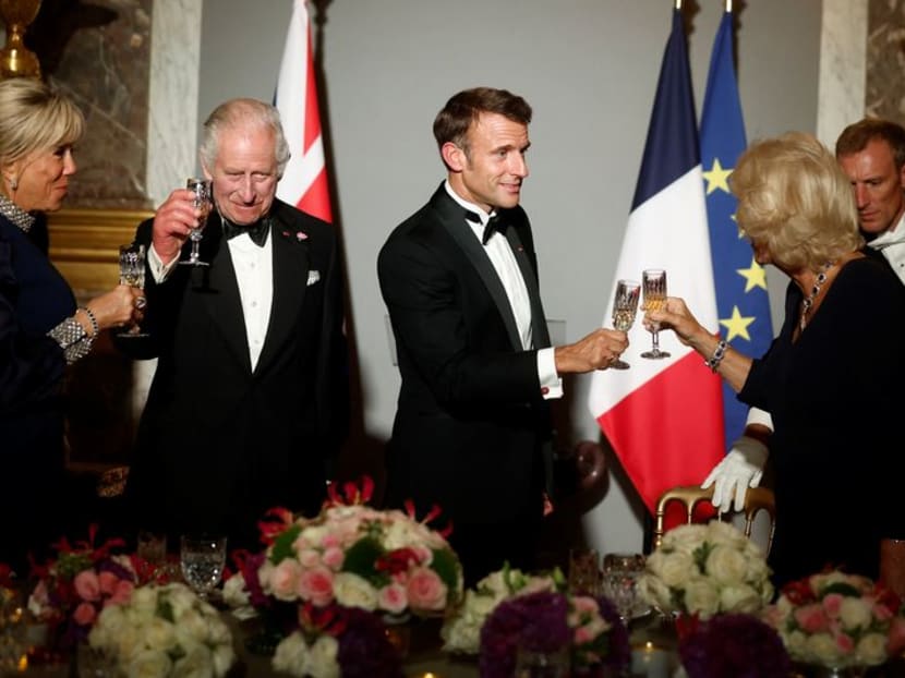 King Charles greeted in France with pomp, diplomacy on state visit King Charles greeted in France with pomp, diplomacy on state visit