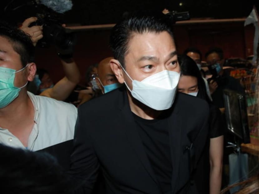 Andy Lau And Wife Carol Chu Attend The Wake Of Felix Wong’s Wife; Cause