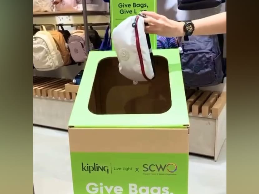Receive a Kipling S$50 voucher when you donate a pre-loved bag to SCWO Receive a Kipling S$50 voucher when you donate a pre-loved bag to SCWO
