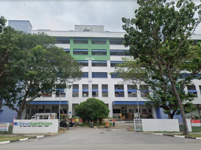 The six-storey Shimei East Kitchen industrial complex in Bedok North has 101 units suitable for food-related trades. The six-storey Shimei East Kitchen industrial complex in Bedok North has 101 units suitable for food-related trades.