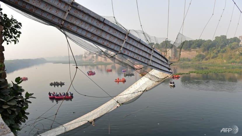 PM Lee sends condolences after India bridge collapse