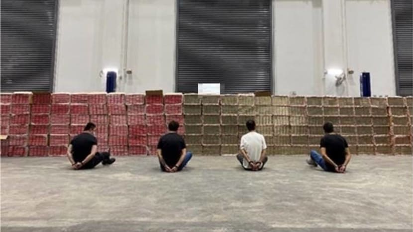 More than 17,000 cartons of contraband cigarettes seized from Yishun warehouse in largest haul this year