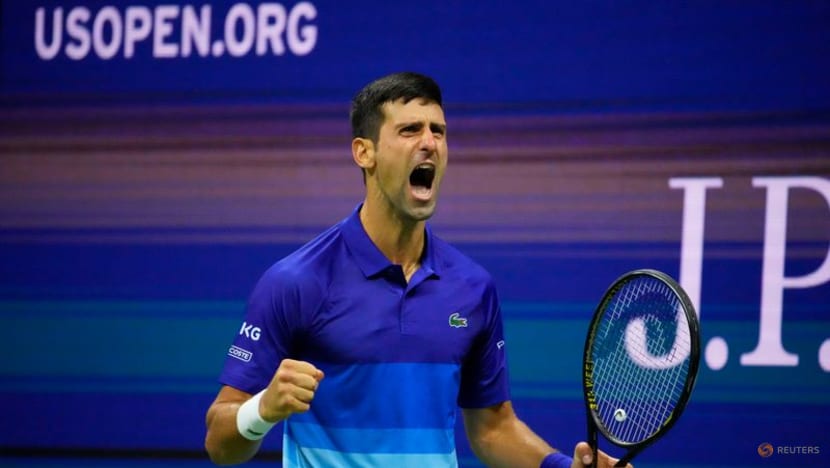 Tennis:
Djokovic wins US Open semi-final, keeps quest for calendar Grand Slam on track Tennis:
Djokovic wins US Open semi-final, keeps quest for calendar Grand Slam on track