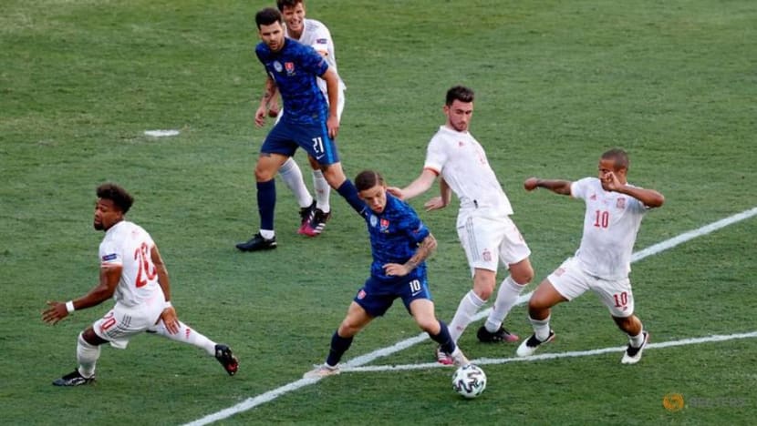 Spain crush Slovakia to set up Euros last-16 date with Croatia Spain crush Slovakia to set up Euros last-16 date with Croatia