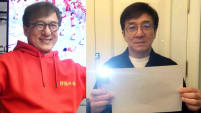 Photo Of Jackie Chan Holding An Empty Sheet Of Paper Goes Viral Amidst China's Blank Paper Protests