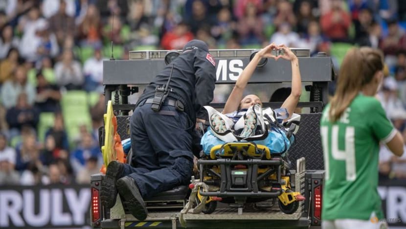 Swanson suffered torn patella tendon-US Soccer Swanson suffered torn patella tendon-US Soccer