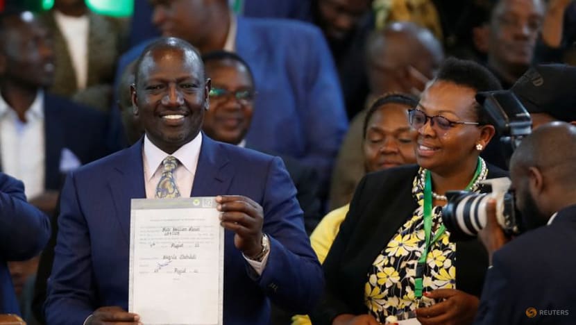 Kenya's Ruto declared president-elect in chaotic scenes Kenya's Ruto declared president-elect in chaotic scenes