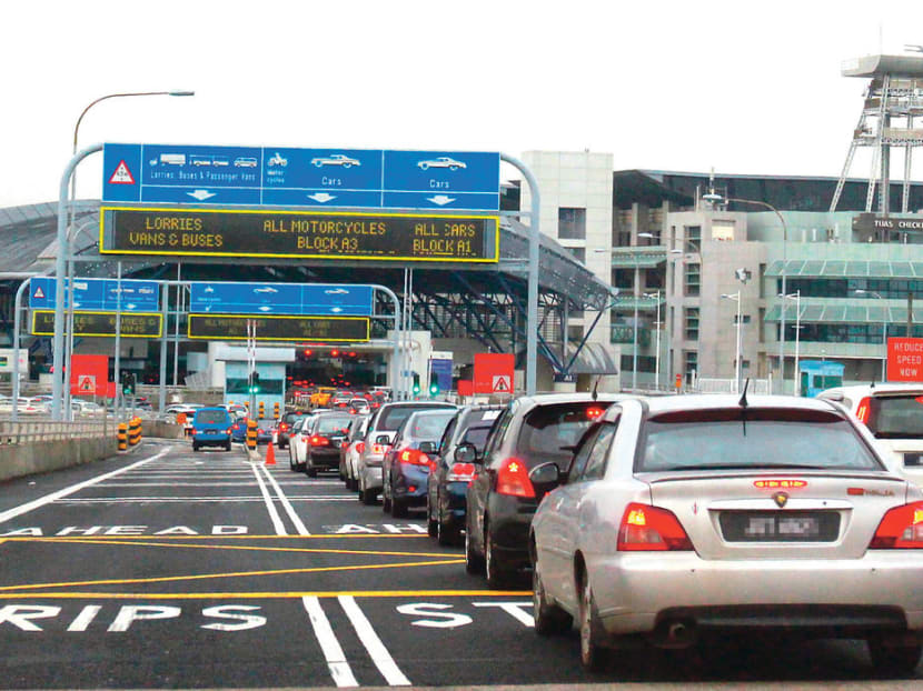 A view of the Tuas Checkpoint (pictured). Kelvin Seo Wen Quan received information on which lane to take to avoid detailed checks from customs officers.