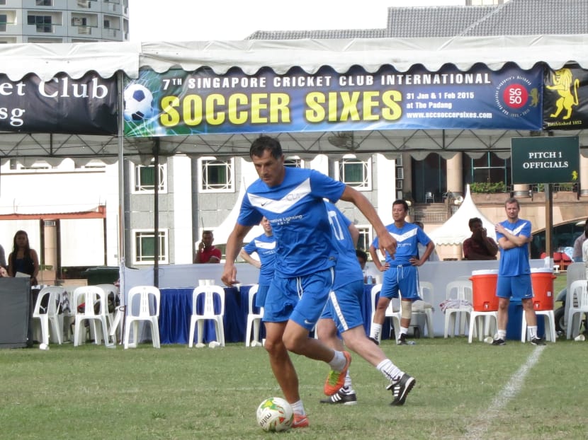 Ex-Man United star Sharpe helps CLA All Stars retain SCC Soccer Sixes masters crown