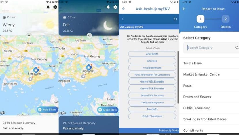 New version of myENV app launched, providing information on environment, water and food New version of myENV app launched, providing information on environment, water and food