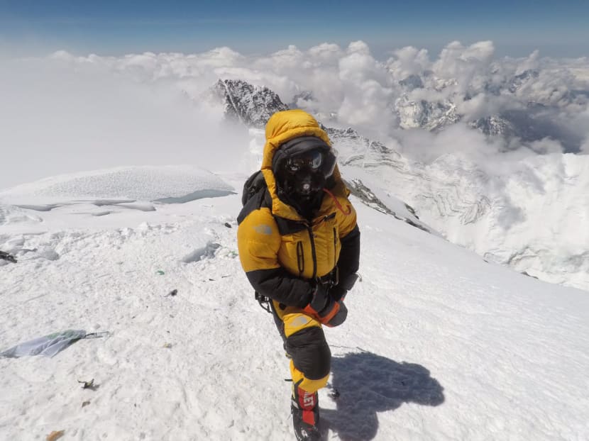 Yusrina Ya’akob, the first Singaporean to scale Everest in 2017. Photo: Nur Yusrina Ya’akob