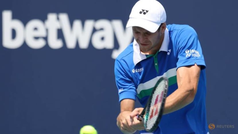 Poland's Hurkacz savours breakthrough victory at Miami Open Poland's Hurkacz savours breakthrough victory at Miami Open