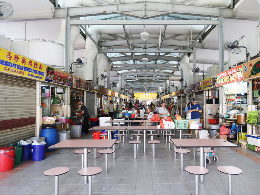 Hawkers in Whampoa said most of their patrons are senior citizens who would feel the pinch when prices increase by 10 or 20 cents. Photo: Koh Mui Fong