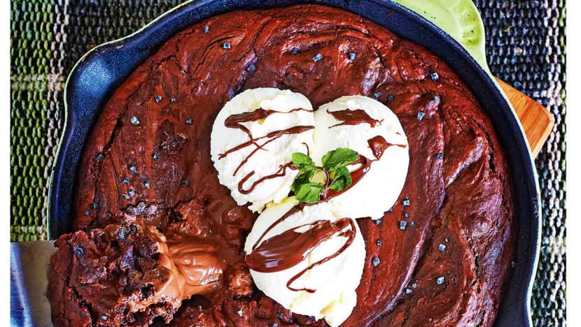 Eat This Giant Salted Caramel & Nutella Chocolate Cookie In Front Of The Telly Eat This Giant Salted Caramel & Nutella Chocolate Cookie In Front Of The Telly