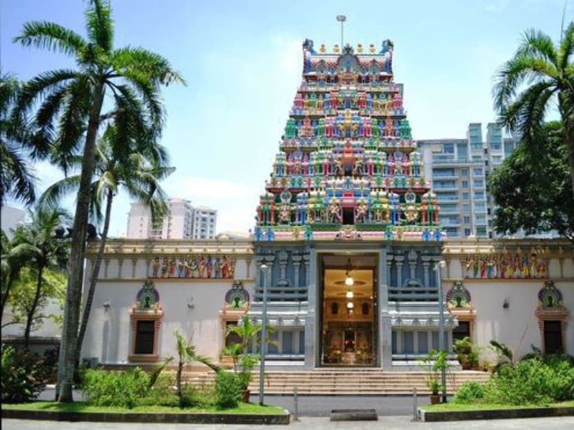 Sri Thendayuthapani Temple at Tank Road became the 67th building to be gazetted as a national monument today (Oct 20). Photo: National Heritage Board