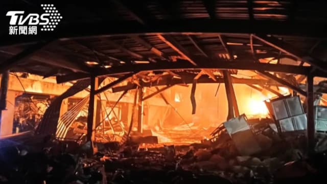屏东大爆炸工厂遭控“血汗工厂” 每年工安事故上百件