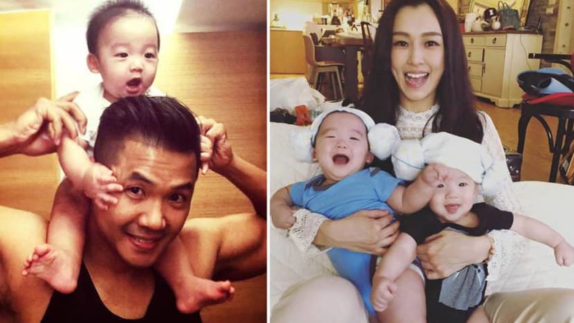Blackie Chen, Christine Fan share photos, video of their twin boys