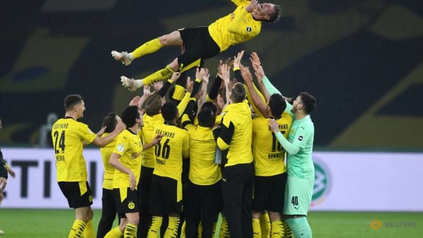 Football: Dortmund crush Leipzig 4-1 to lift German Cup Football: Dortmund crush Leipzig 4-1 to lift German Cup