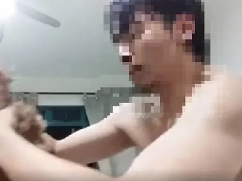 Investigations launched after videos of dog being repeatedly beaten circulate online; man in video identified Investigations launched after videos of dog being repeatedly beaten circulate online; man in video identified