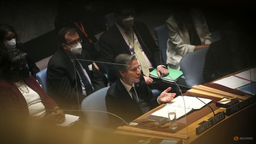 Blinken accuses Russia of using food as a weapon in Ukraine Blinken accuses Russia of using food as a weapon in Ukraine