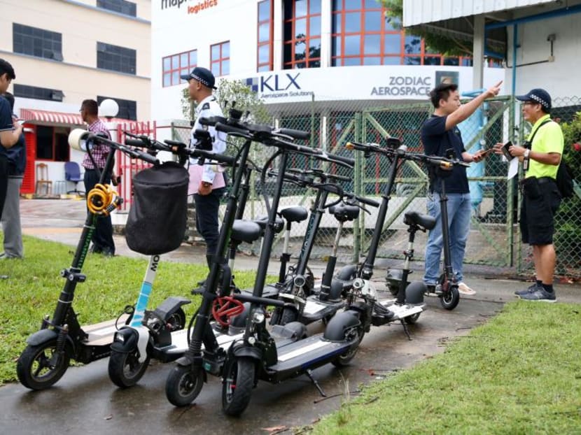 Free disposal and S$100 incentive for those who drop off registered non-UL2272 PMDs from next week Free disposal and S$100 incentive for those who drop off registered non-UL2272 PMDs from next week