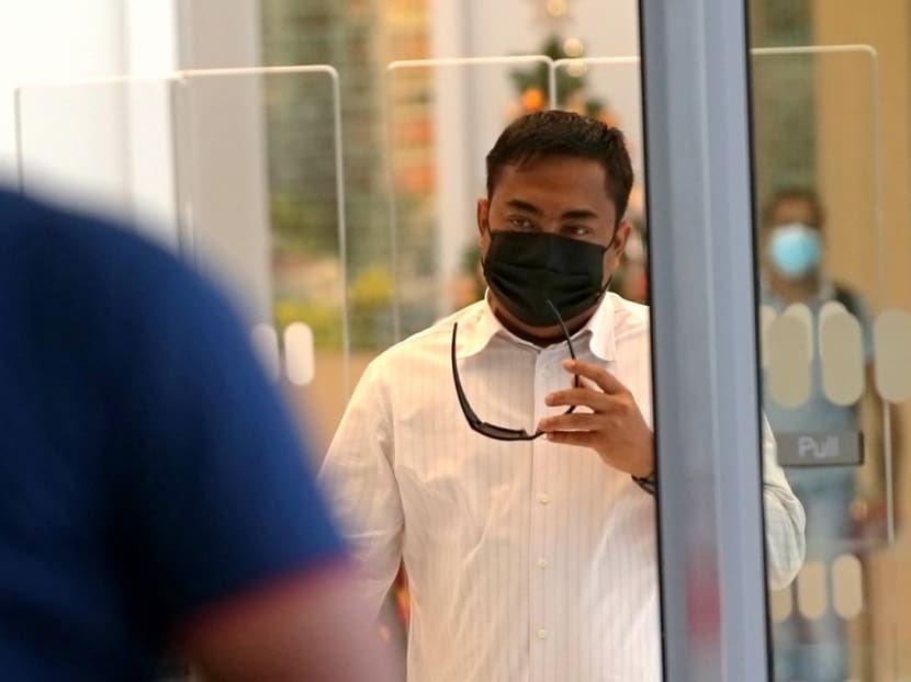 A witness tried to warn Norazlan (pictured) after hearing a loud bang and seeing the elderly woman lying on the ground. His efforts fell on deaf ears as Norazalan continued on his way, driving over the woman’s body.
