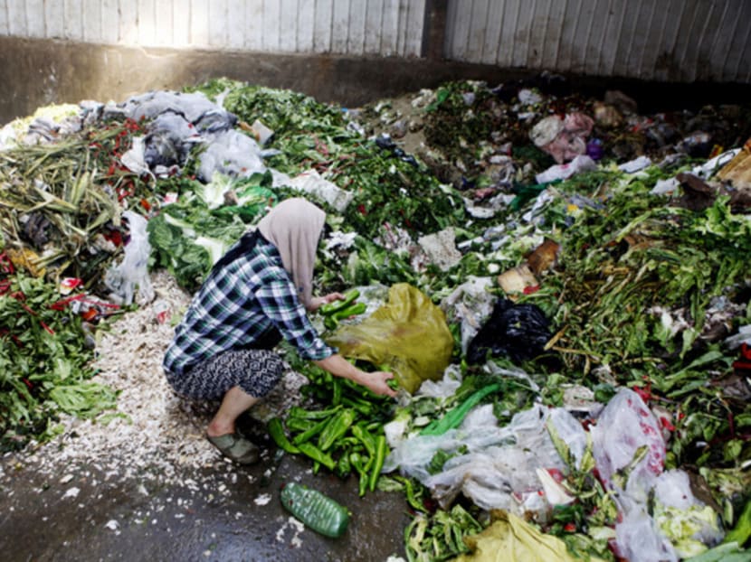 In South-east Asia, food loss and wastage is spurred by several issues, such as the low adoption rate of modern technologies 
in the early stages of the supply chain. PHOTO: REUTERS
