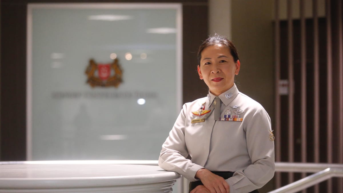 Commander first female Chief Warrant Officer in SAF TODAY