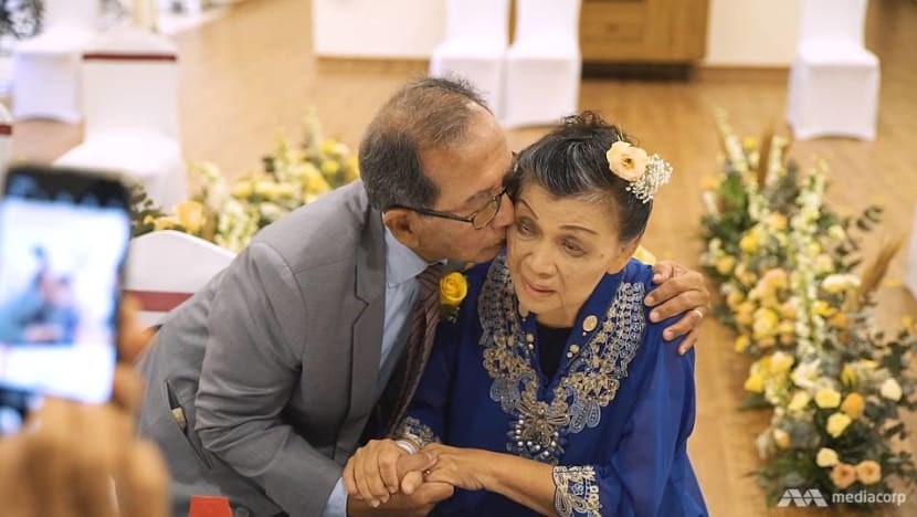 A stroke and COVID-19 didn’t stop them marrying at 80. Here’s a lesson in love