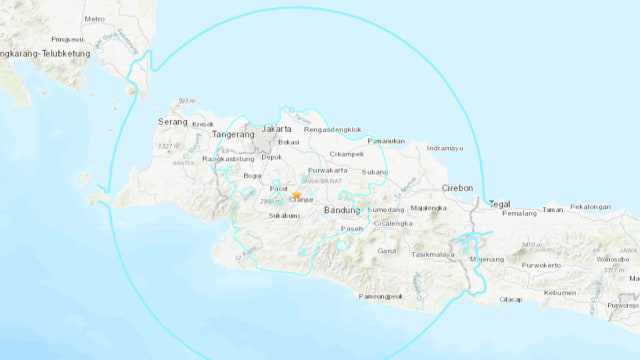 印尼西爪哇省发生6.1级地震