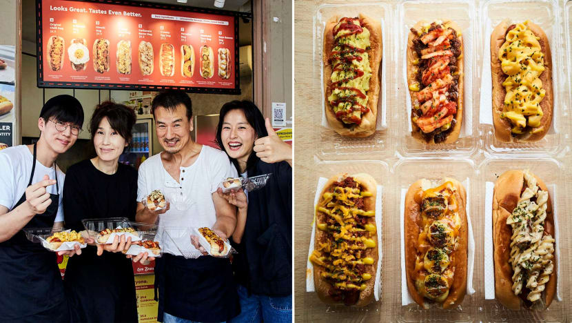Cool Korean Family With JJ Lin Lookalike Son Sells Fun Fusion Hotdogs In Chinatown