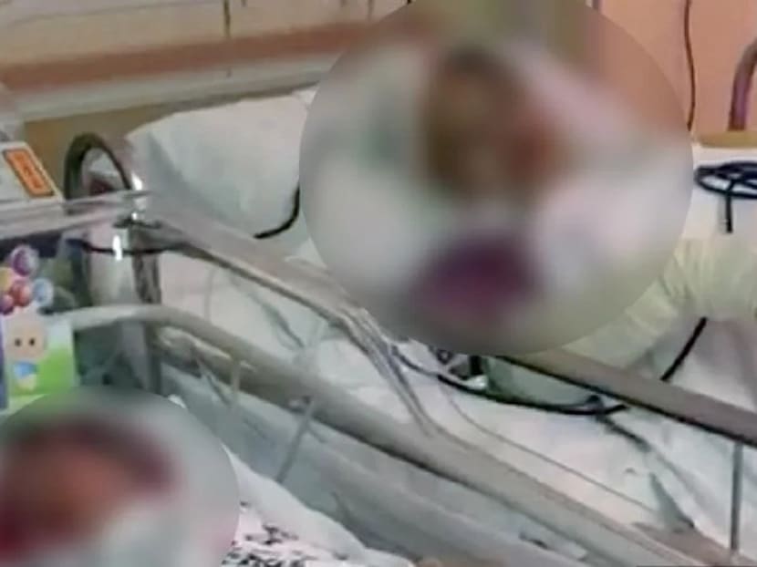 A heavily-pregnant woman, who was stabbed multiple times by her husband, drove herself to the Putrajaya Hospital for treatment before going into labour and giving birth on Saturday