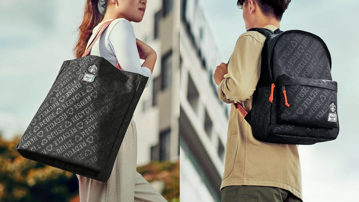 Starbucks Korea 2020 Herschel Collaboration Eco Bag Tote Bag 