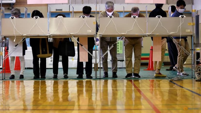 Japan votes in test for new PM Kishida, political stability Japan votes in test for new PM Kishida, political stability