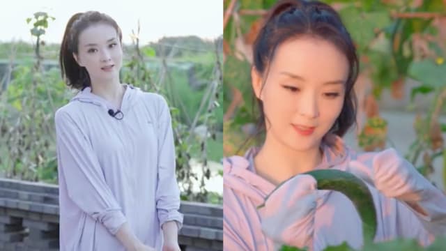 “晴儿”王艳下乡摘菜　视频曝光网批太做作