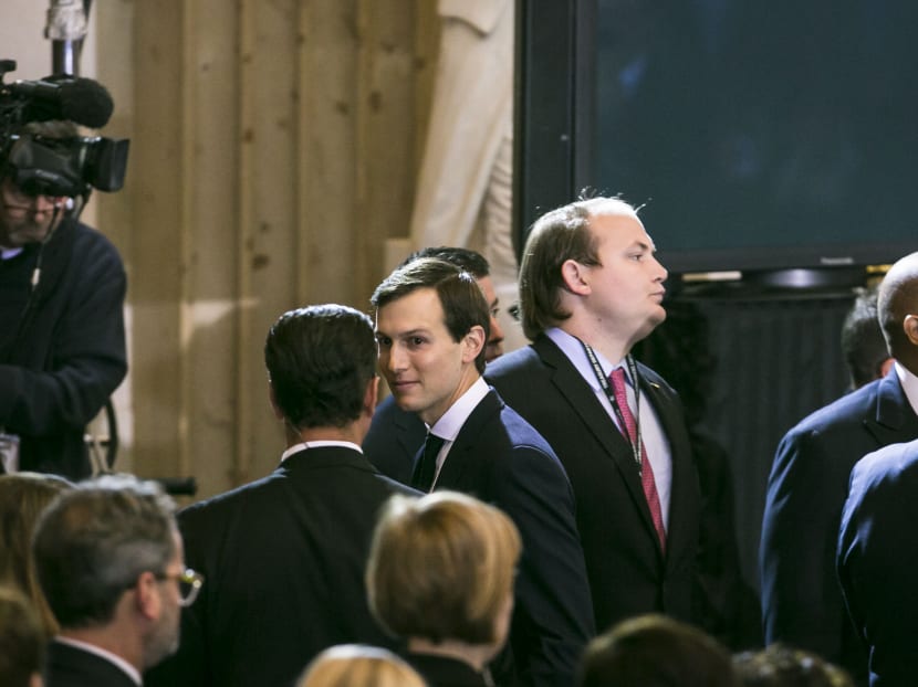 White House senior adviser Jared Kushner attends a Holocaust Remembrance Day ceremony inside the U.S. Capitol, in Washington, April 25, 2017. Photo: The New York Times