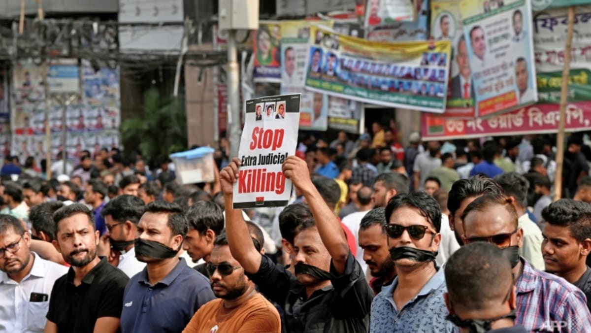 Thousands protest over Bangladesh’s ‘enforced disappearances’