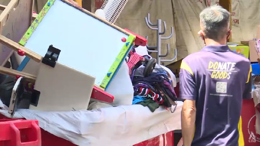 In-kind donations up 50% at some charities this Chinese New Year, but trash among them is a problem In-kind donations up 50% at some charities this Chinese New Year, but trash among them is a problem