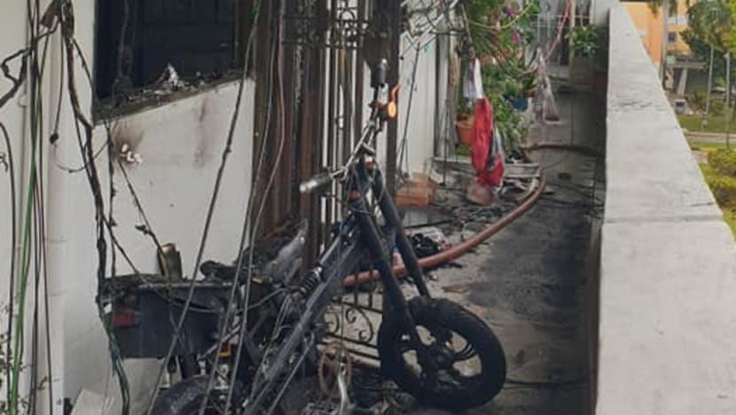 Person dead after fire at New Upper Changi Road flat Person dead after fire at New Upper Changi Road flat
