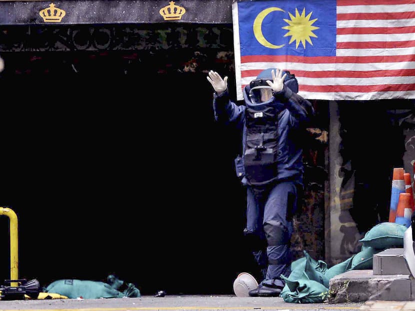 Gallery: KL blast: Najib vows to bring culprits to book