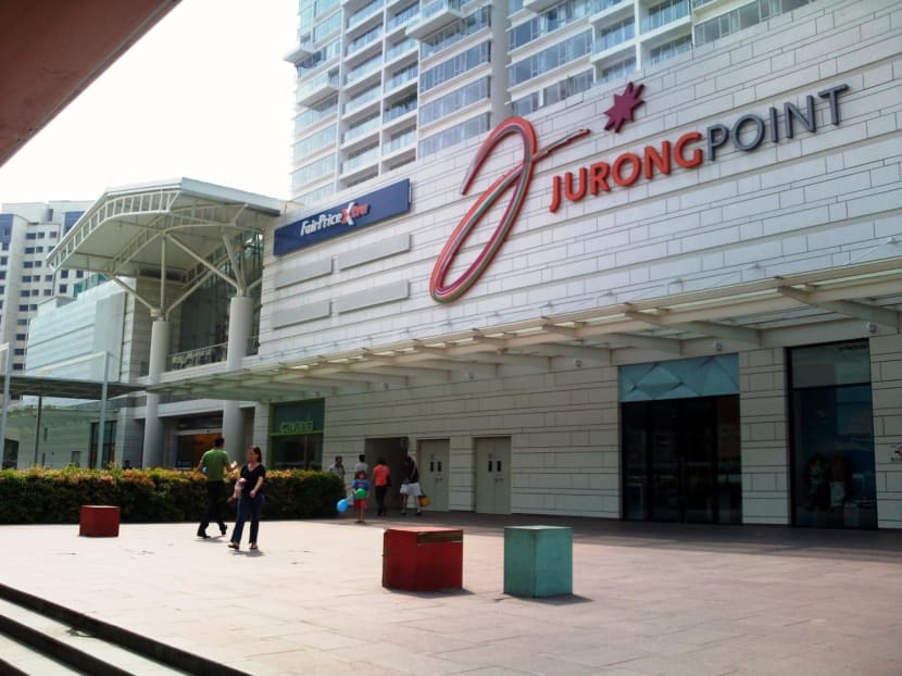 The 11-year-old girl was molested in public at Jurong Point Shopping Centre. The 11-year-old girl was molested in public at Jurong Point Shopping Centre.