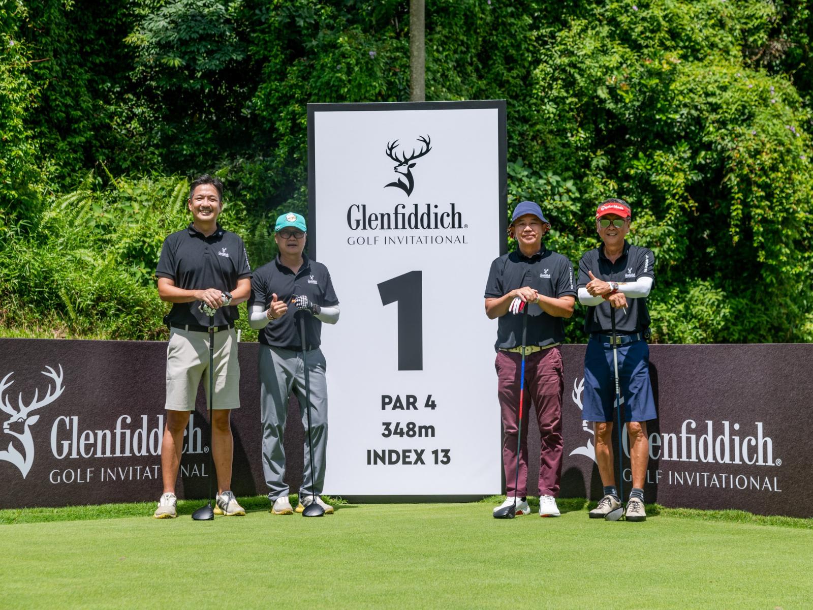 A meeting of great play and great taste: Whisky enthusiasts tee off at Sentosa Golf Club for the inaugural Glenfiddich Golf Invitational