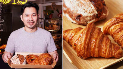 Hougang Bakery With Ex-Shangri-La "Chief Baker" Attracts French Expats With Superb Croissants