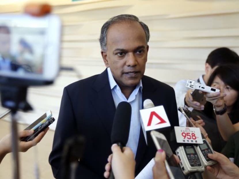 Minister K Shanmugam. TODAY file photo